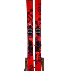 186cm Volkl Two Skis W/ Marker Griffon Bindings