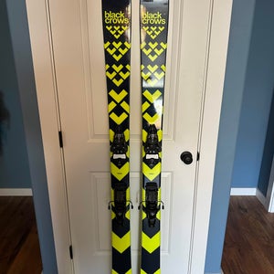Like NEW - Men's 2024 190 cm Black Crows Atris Skis w/ Shift 2.0 Din 13