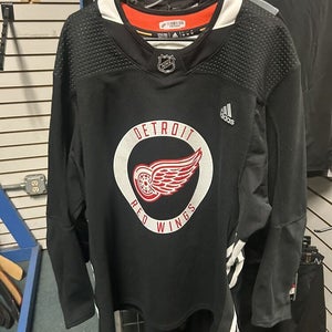Training Camp Adidas MiC Detroit Red Wings  Authentic Practice Hockey Jersey 56