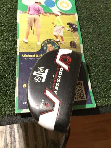 Odyssey Works 5 Big T Putter 34 Inches (RH) Black Steel Shaft