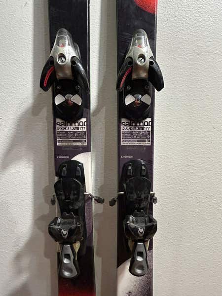 Salomon Rocker2 90 Rocker All Mountain Skis 177 cm. S810 Ti