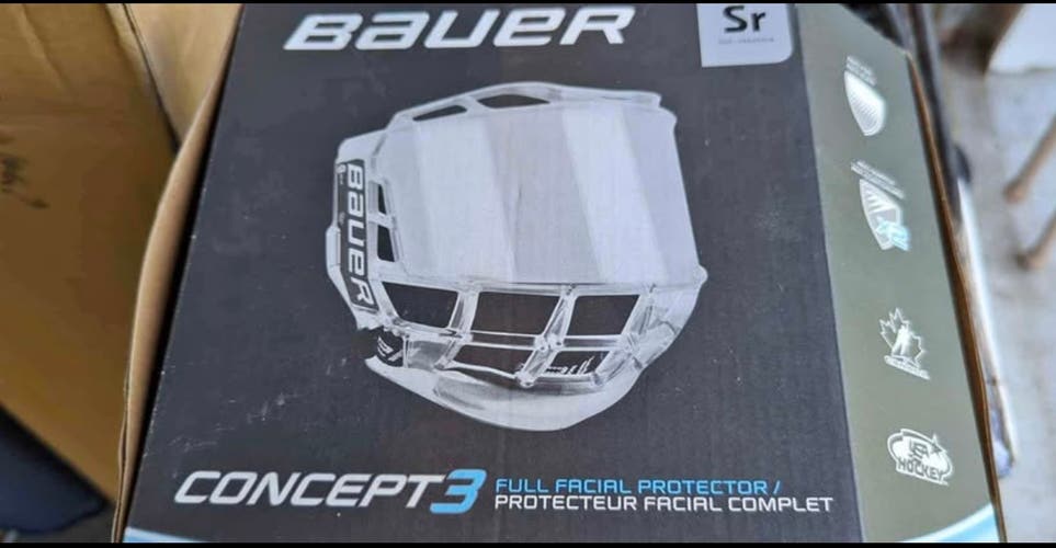 Bauer Shield (New) Concept 3 Full Shield