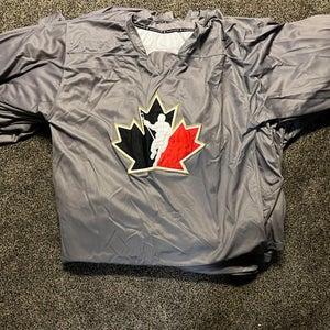 Used Large Gray Box Practice Lacrosse Jersey