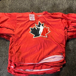 Used Large Red Box Lacrosse Practice Jersey