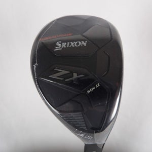 New Srixon ZX Mk II Hybrid #4 22 Cypher Forty 4.0 L Graphite Shaft