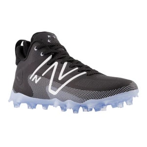 New Balance FreezeLX v4 Low FREEZLB4 Men's US 8.5 Black Lacrosse Cleats LR2075