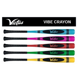 Victus Vibe Crayon USA Bat Certified Bat (-10) Blue & Red