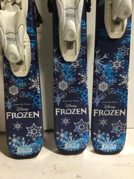 Rossignol Frozen スキーセット エルサデザイン children's/junior skis ROSSIGNOL FROZEN + Look KIDX 4.5