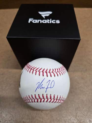 New York Yankees MAX FRIED Signed Autograph MLB Authentic Baseball Fanatics COA