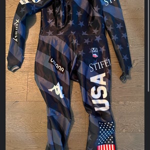 Men's Large  (Used) Kappa US Ski Team Ski Suit FIS Legal