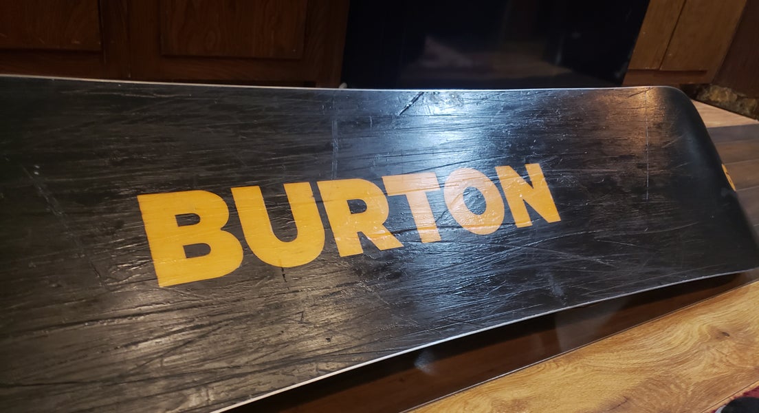 152cm BURTON SNOWBOARD Progression w/TechNine Bindings ADULT M