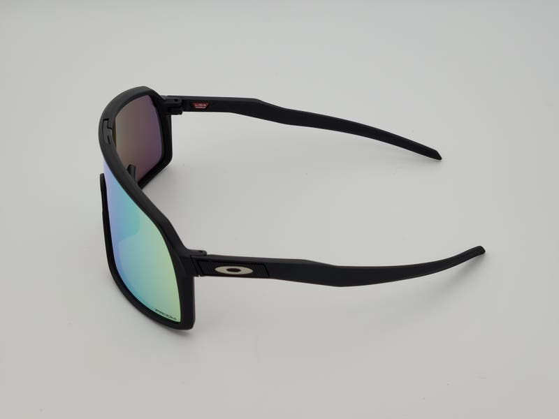 Oakley Sutro Sports Shield Sunglasses Matte Black Frame Gold  display picture 1