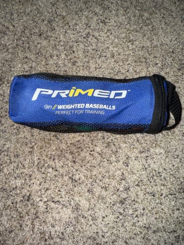 Primed Weighted Baseballs