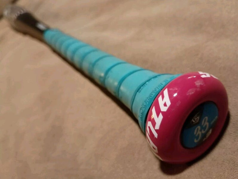 USED 2025 Louisville Slugger ATLAS 33/30 (-3) Alloy BBCOR BaseballBat WBL2968010
