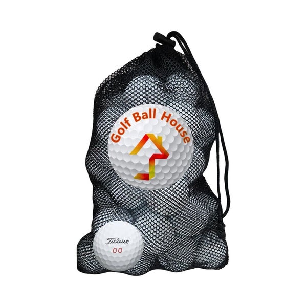 5 Dozen Premium AAA Titleist Pro V1/ Pro V1x Used Golf Balls with Mesh Bag