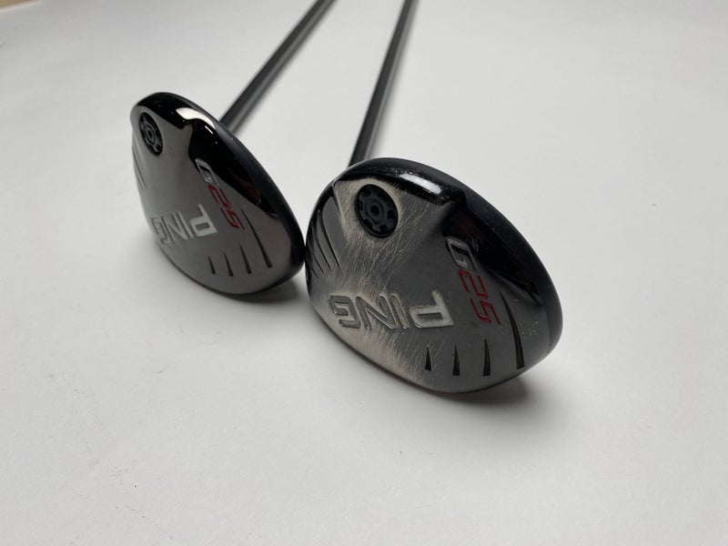 Ping G25 3 & 5 Fairway Wood Set 15* 18* TFC 189 Soft Regular Senior RH
