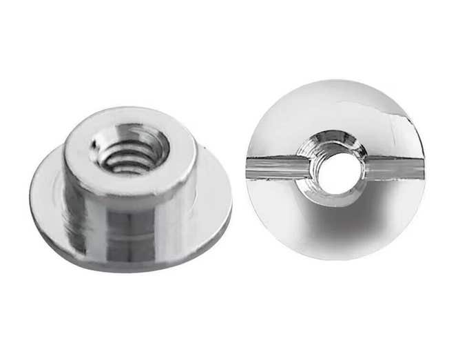 Scuba Dive Tank Valve Handwheel Nut Part Stainless Steel 3/16" - 24 Threads K J