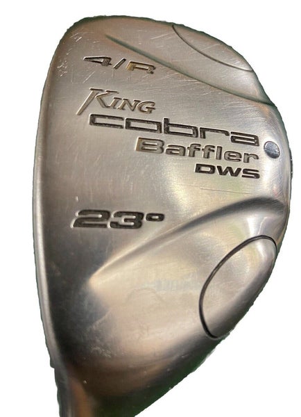 King Cobra Baffler DWS 4/R Rescue Hybrid 23* NS Pro Stiff Steel 40" LH New Grip
