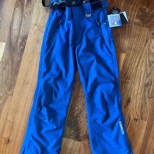 Blue Men's Youth XXS Karbon Ski Pants (New)
