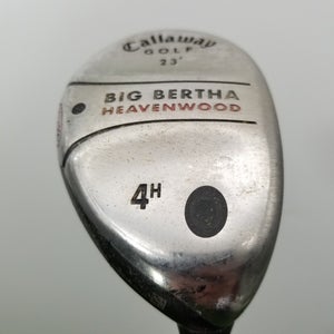 2007 CALLAWAY BIG BERTHA HEAVENWOOD 4 HYBRID 23* LIGHT RCH 75W 40" FAIR