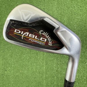 Callaway Diablo Forged 6 Iron 75g Regular Flex Graphite RH 37.5