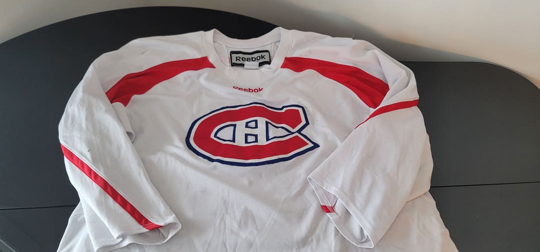 CCM Montreal Canadiens goalie cut jersey.