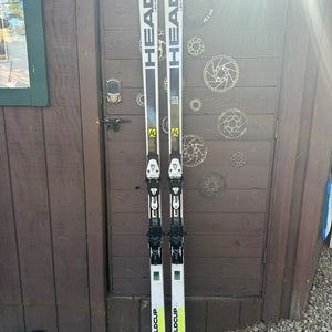 Head SG race skis 207 With Bindings