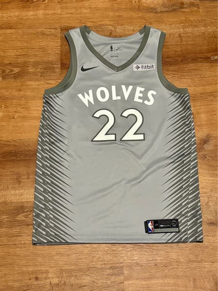 Nike Minnesota Timberwolves Andrew Wiggins City Edition Gray