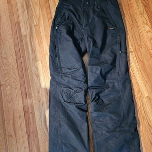 Black Men's Adult Medium Obermeyer Ski Pants (Used)