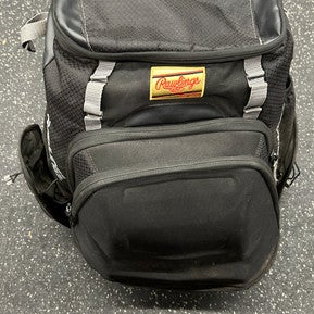 Used Rawlings Backpack Bb Sb Player Backpack Black 11162-s000419126