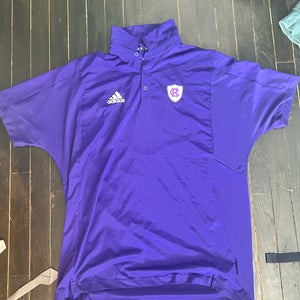 Holy Cross Football Team Issued Polo.