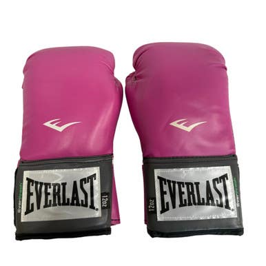 Used Everlast Boxing Gloves Pink Senior 12 Oz 11406-s000101991