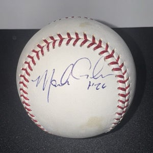 Mark Gardner MLB Official Game League Baseball IP Autographed Signed Ball