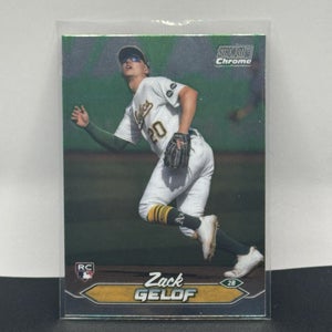 Zack Gelof Oakland A's 2024 Topps Stadium Club Chrome Base Rookie Parallel #281