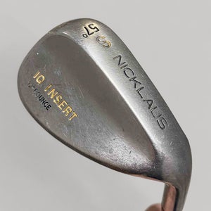 Nicklaus IQ INSERT Sand Wedge 57 Degree 12 Degree Bounce Golf Club RH
