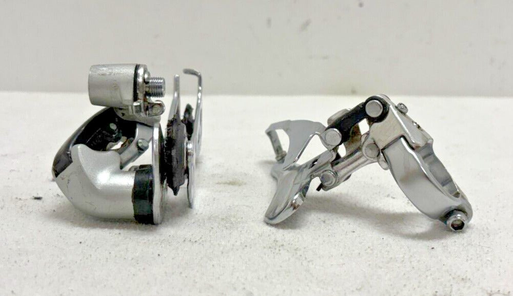 Vintage Shinano RD-M500 Exage 500 LX Rear & FD-M301 3x7 Spd Mtn Bike Derailleurs