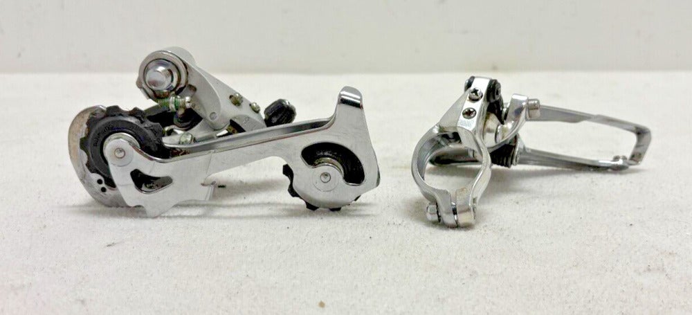 Vintage Shinano RD-M500 Exage 500 LX Rear & FD-M301 3x7 Spd Mtn Bike Derailleurs