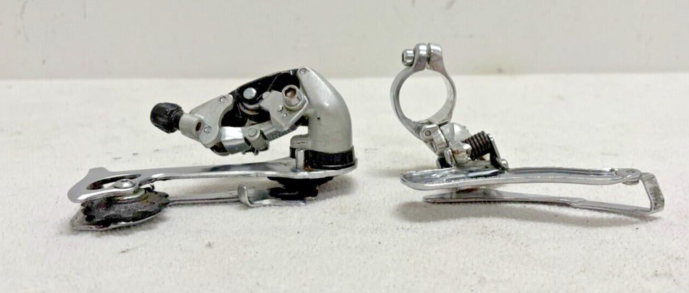 Vintage Shinano RD-M500 Exage 500 LX Rear & FD-M301 3x7 Spd Mtn Bike Derailleurs