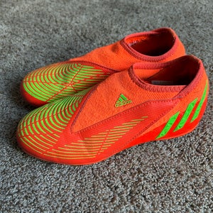 Orange Unisex  Adidas Molded Cleats (Used) Cleats