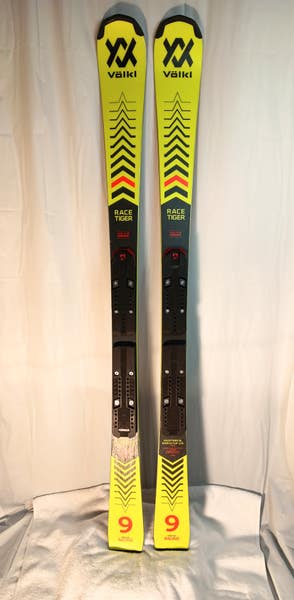 Prepped* - Volkl Race Tiger Jr. SL Race Skis 129cm/9m - no