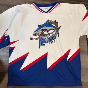 Vintage Baton Rouge Kingfish ECHL Jersey XL