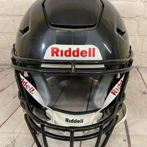 Riddell Speedflex Youth Full Face Football Helmet Large Black Gloss