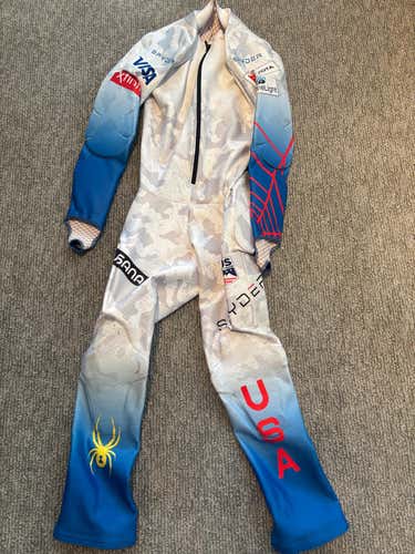 Spyder US Ski Team Padded Ski Race Suit (New) FIS Legal