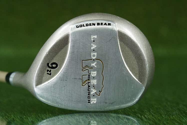 GOLDEN BEAR LADY BEAR 9 WOOD HI LAUNCH FREQUENCY 65 WOMENS LADIES FLEX 27 RH