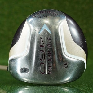 CALLAWAY GOLF BIG BERTHA 460 DRIVER ALDILA NVS 55 WOMEN'S LADIES FLEX 10 RH