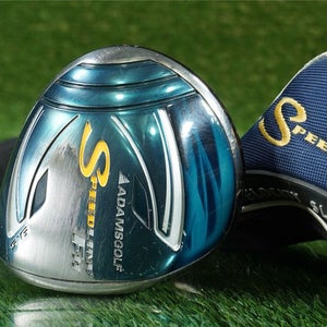 ADAMS GOLF SPEEDLINE F11 DRIVER ALDILA NV 65-R REGULAR FLEX 9.5 RH W/ HEADCOVER