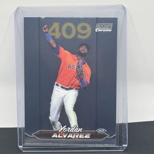 Yordan Alvarez Houston Astros 2024 Topps Stadium Club Chrome Base Parallel #158