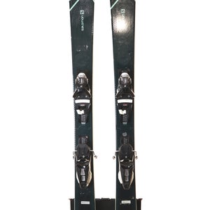 Used 2021Salomon QST Lux 92 Ski with Bindings Size 161 (Option 242096)