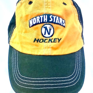 Zephyr Hats Minnesota North Stars Cap NHL Hockey Cap Strapback Green/Yellow