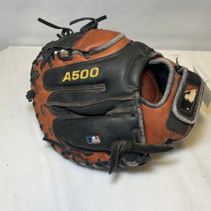 Wilson Right Hand Throw Catcher's A500 Baseball Glove 32.5" (Used)